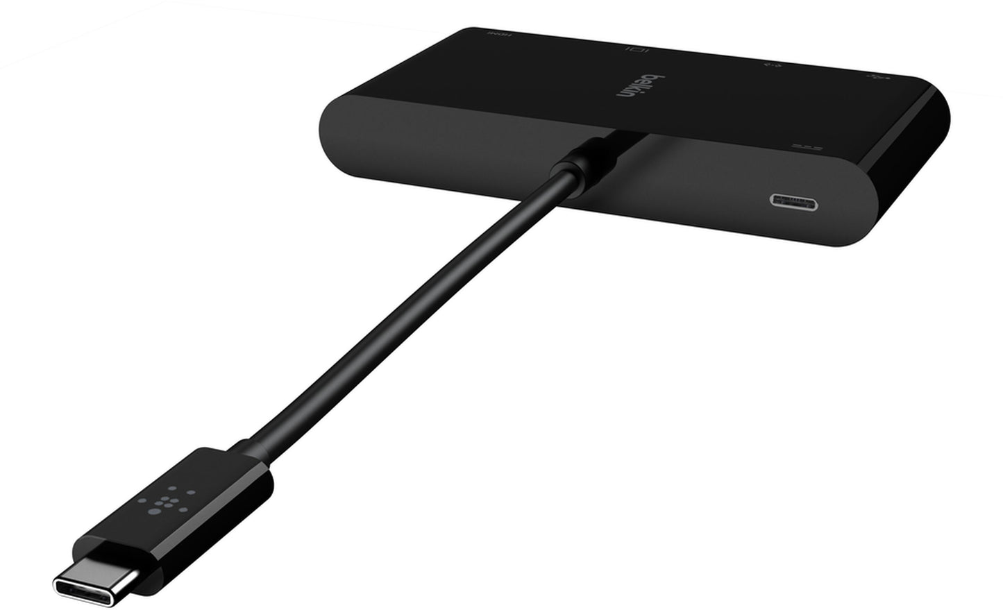 Hub USB-C Belkin Connect, 1 x USB-A 3.0 - 1 x USB-C - 1 x HDMI - 1 x VGA - 1 x RJ45, Crna AVC004btBK