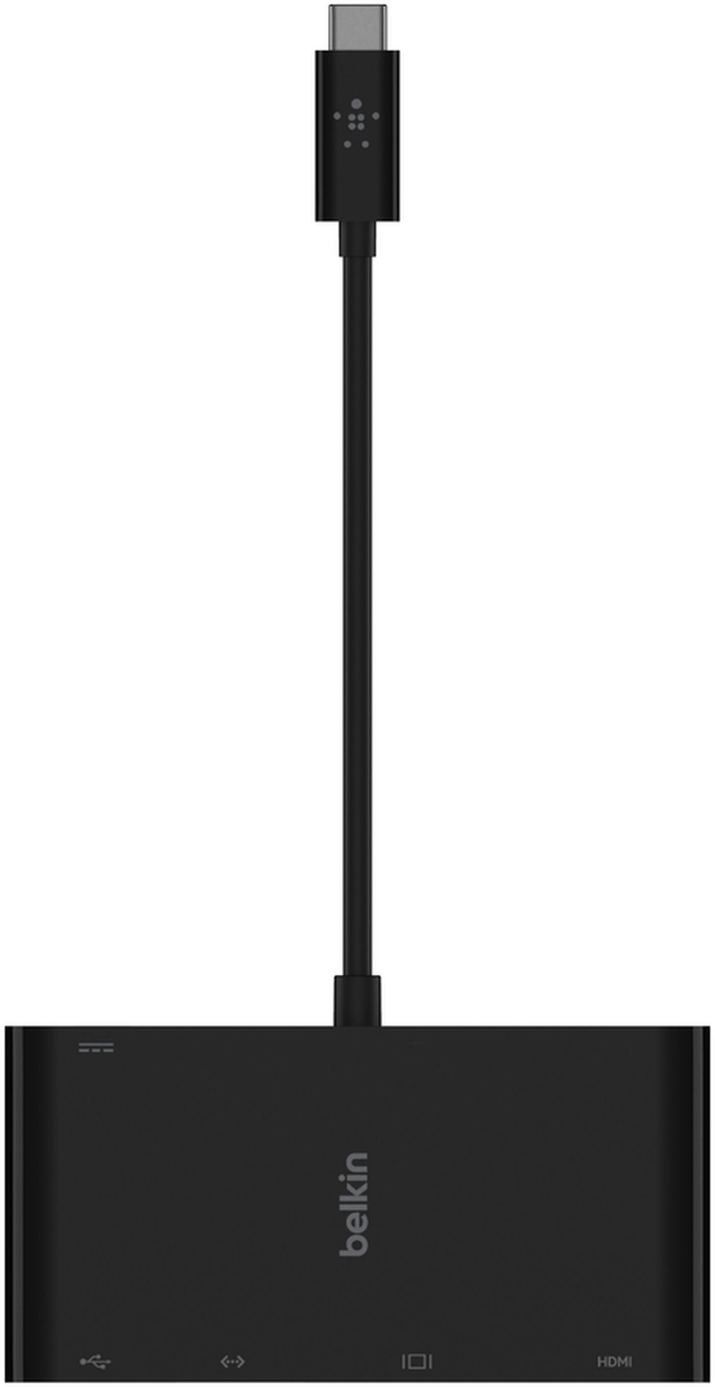 Hub USB-C Belkin Connect, 1 x USB-A 3.0 - 1 x USB-C - 1 x HDMI - 1 x VGA - 1 x RJ45, Crna AVC004btBK