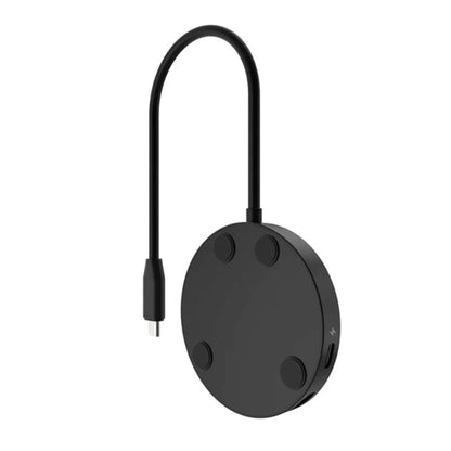Hub USB-C Fixed MagHub, 7u1, Crni