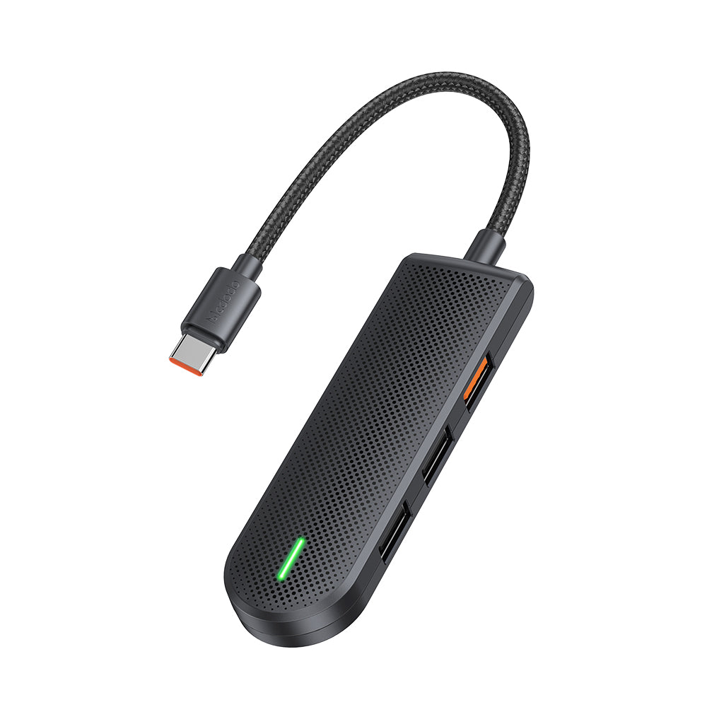 Hub USB-C McDodo HU-1430 Star, 5u1, Crni