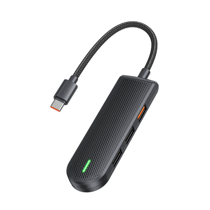 Hub USB-C McDodo HU-1430 Star, 5u1, Crni