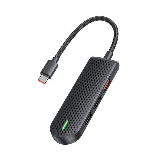 Hub USB-C McDodo HU-1430 Star, 5u1, Crni