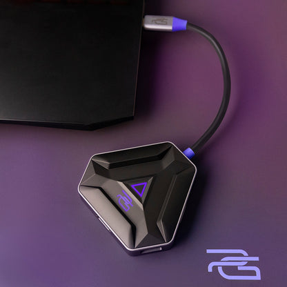 Hub USB-C Proove Spectre, 5in1, Sivi HBPG10221205