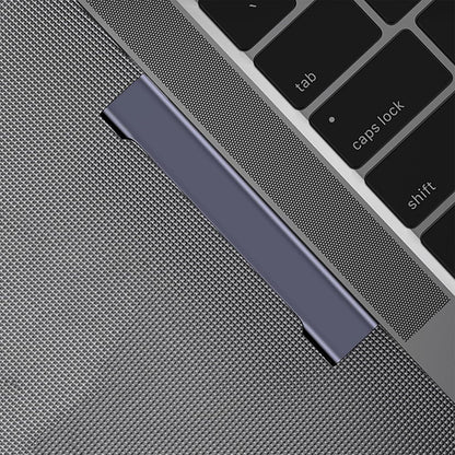 Hub USB-C Techsuit H13 ZenithDock, 4u1, Sivi