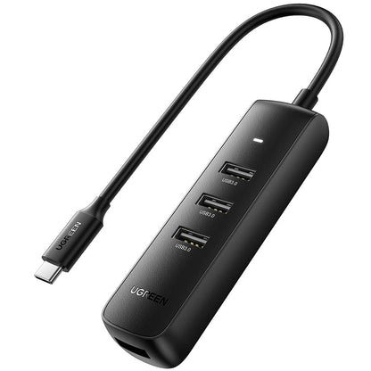 Hub USB-C UGREEN CM416 (10916), 4 x USB-A 3.0, Crna