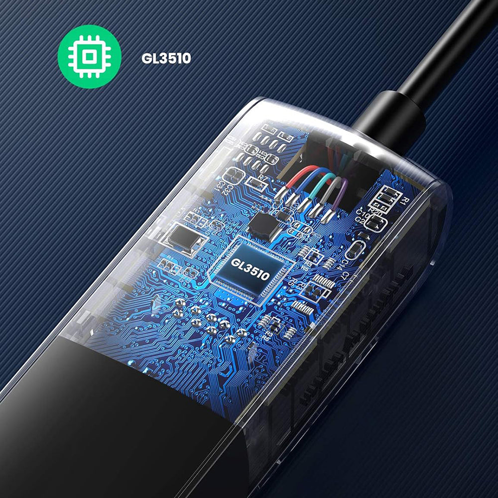 Hub USB-C UGREEN CM416 (10916), 4 x USB-A 3.0, Crna