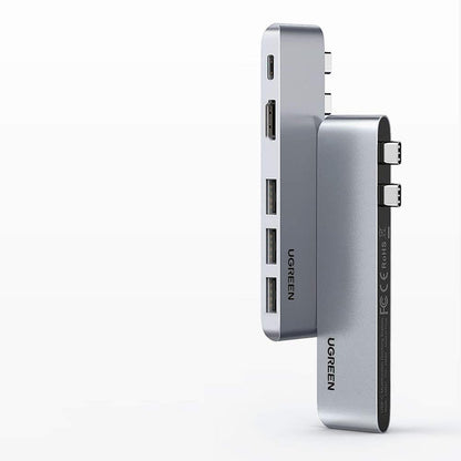 USB-C hub UGREEN za Apple MacBook Pro / Air seriju, 3 x USB-A 3.0 - 1 x USB-C - 1 x HDMI, Siva