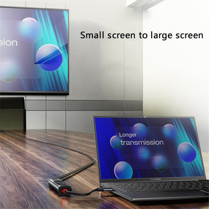 Hub USB-C Yesido HB23, 5u1, Sivi