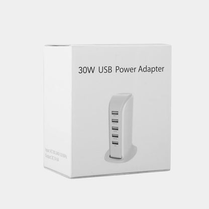 Punjač Stanica Dudao A5EU, 25W, 5A, 5 x USB-A, Bijela