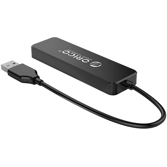 Hub USB Orico FL01, 4 x USB-A, Crni