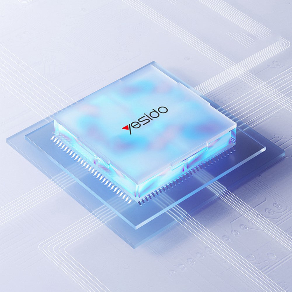 USB / USB-C hub Yesido HB19, 4u1, Sivi