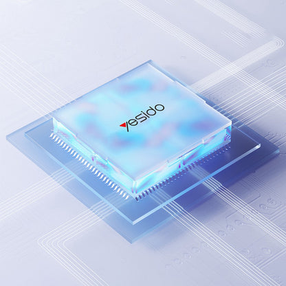 USB / USB-C hub Yesido HB19, 4u1, Sivi