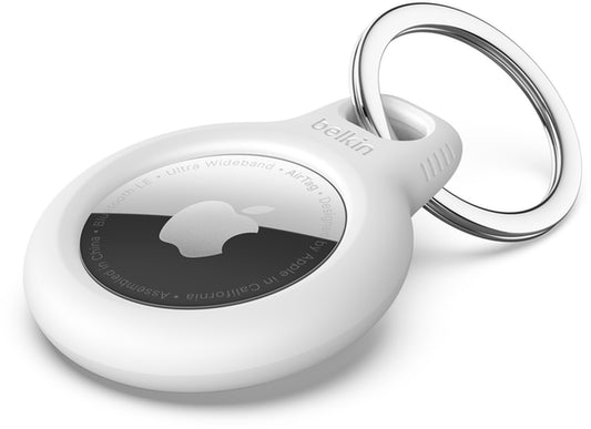 Belkin Key Ring futrola za Apple AirTag, Bijela F8W973btWHT
