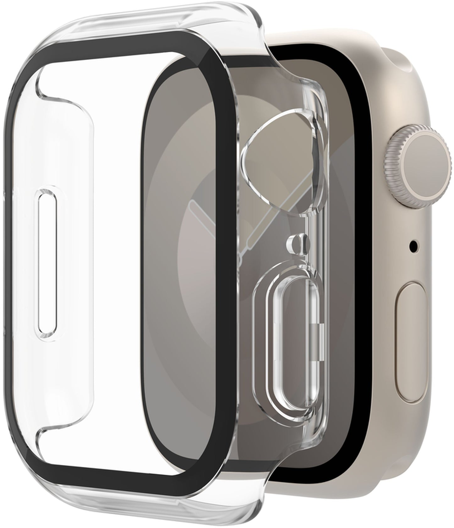 Belkin ScreenForce TemperedCurve zaštita za Apple Watch 44mm / 45mm Series, Prozirna OVG004zzCL-REV