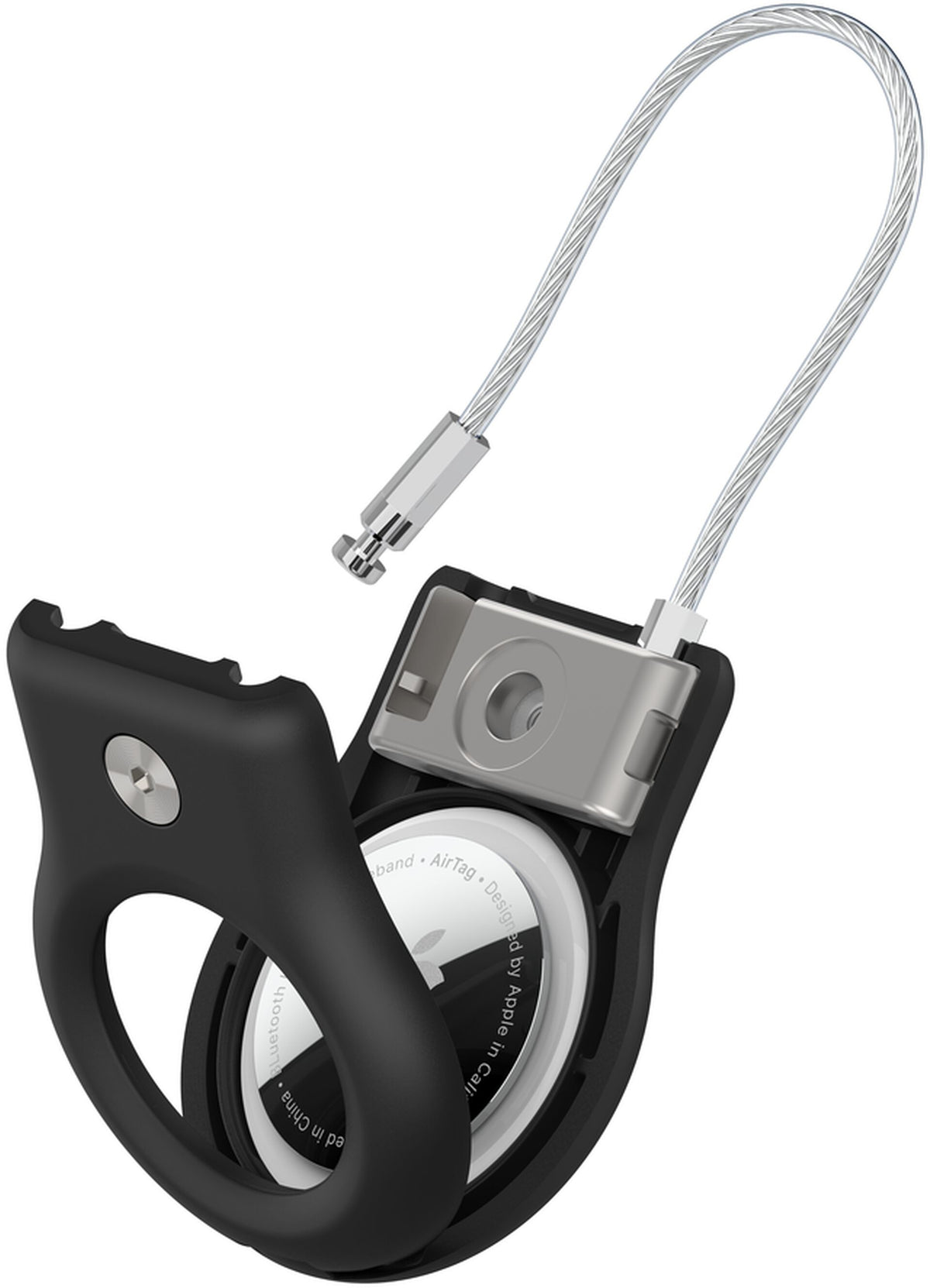 Belkin Wire Cable futrola za Apple AirTag, Crna MSC009btBK