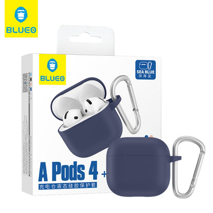 Blueo Liquid futrola za Apple AirPods 4, Tamnoplava