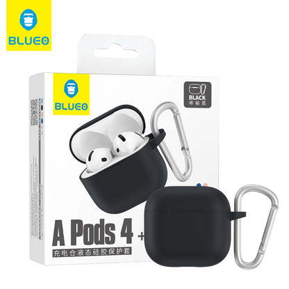 Blueo Liquid futrola za Apple AirPods 4, Crna