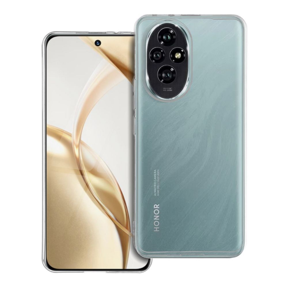 Maska s zaštitom kamere za Honor 200 Smart, OEM, 2mm, prozirna