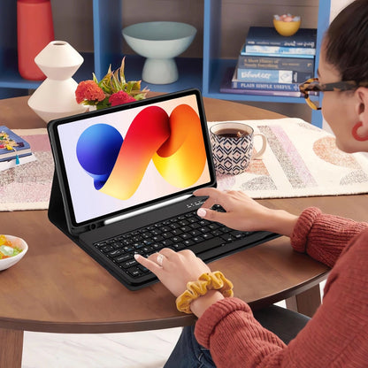 Futrola s tipkovnicom za Xiaomi Poco Pad M1 / Redmi Pad 2 Pro, Tech-Protect, SC PEN, Crna