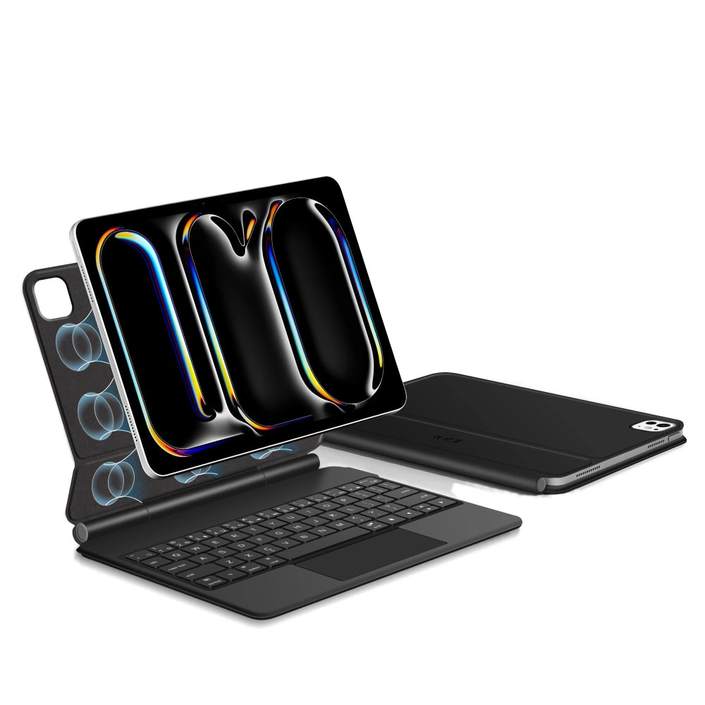 Futrola s tipkovnicom za Apple iPad Pro 13 (2025) / (2024), Tech-Protect, SmartCase Magnetic, Crna