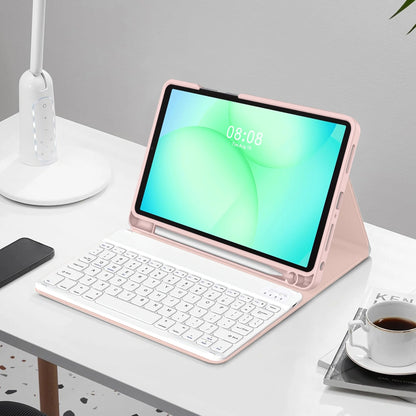 Futrola s tipkovnicom za Samsung Galaxy Tab A11+ / Tab A9+, Tech-Protect, SC PEN, Roza