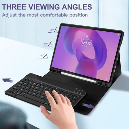 Futrola s tipkovnicom za Lenovo Idea Tab Pro, Tech-Protect, SC PEN, Crna