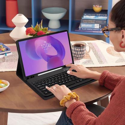 Futrola s tipkovnicom za Lenovo Idea Tab Pro, Tech-Protect, SC PEN, Crna