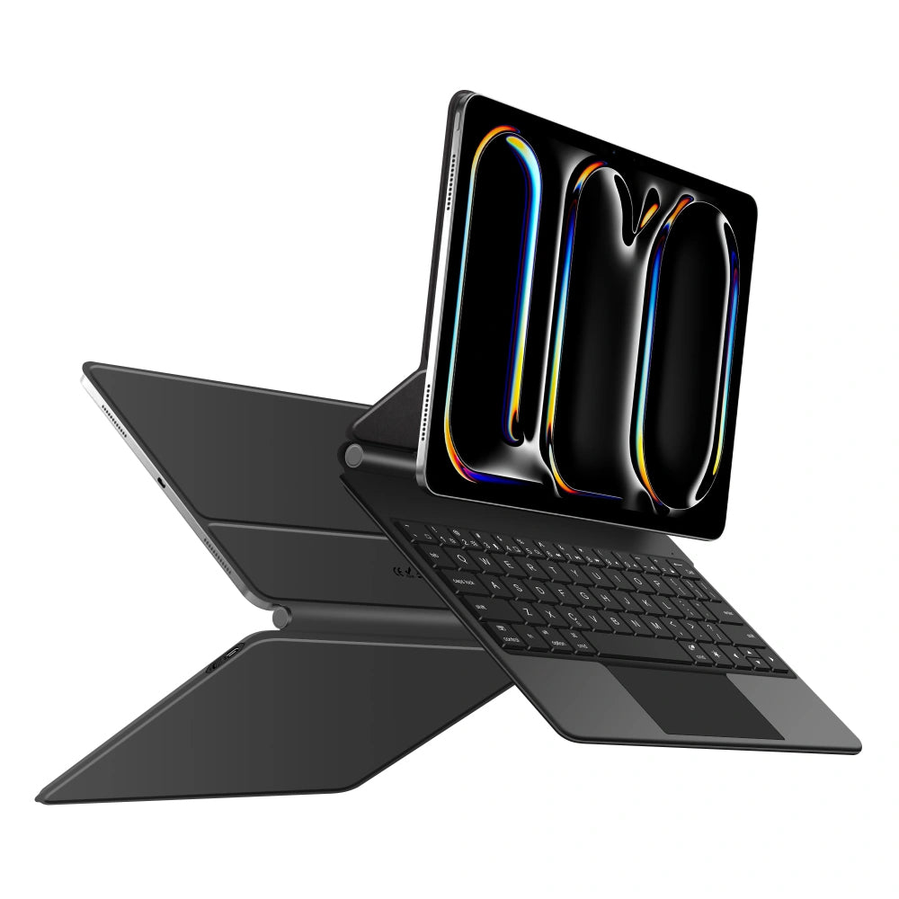Futrola s tipkovnicom za Apple iPad Pro 11 (2025) / (2024), Tech-Protect, SmartCase Magnetic, Crna