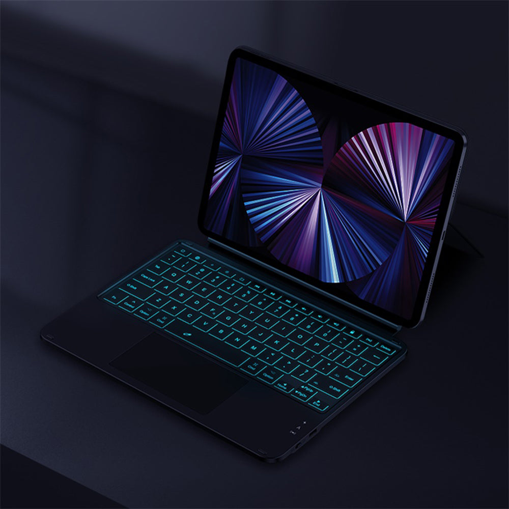 Futrola s tipkovnicom za Apple iPad (2022), Baseus, Brilliance, Crna