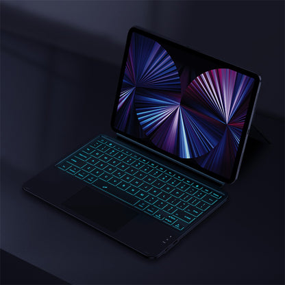 Futrola s tipkovnicom za Apple iPad (2022), Baseus, Brilliance, Crna