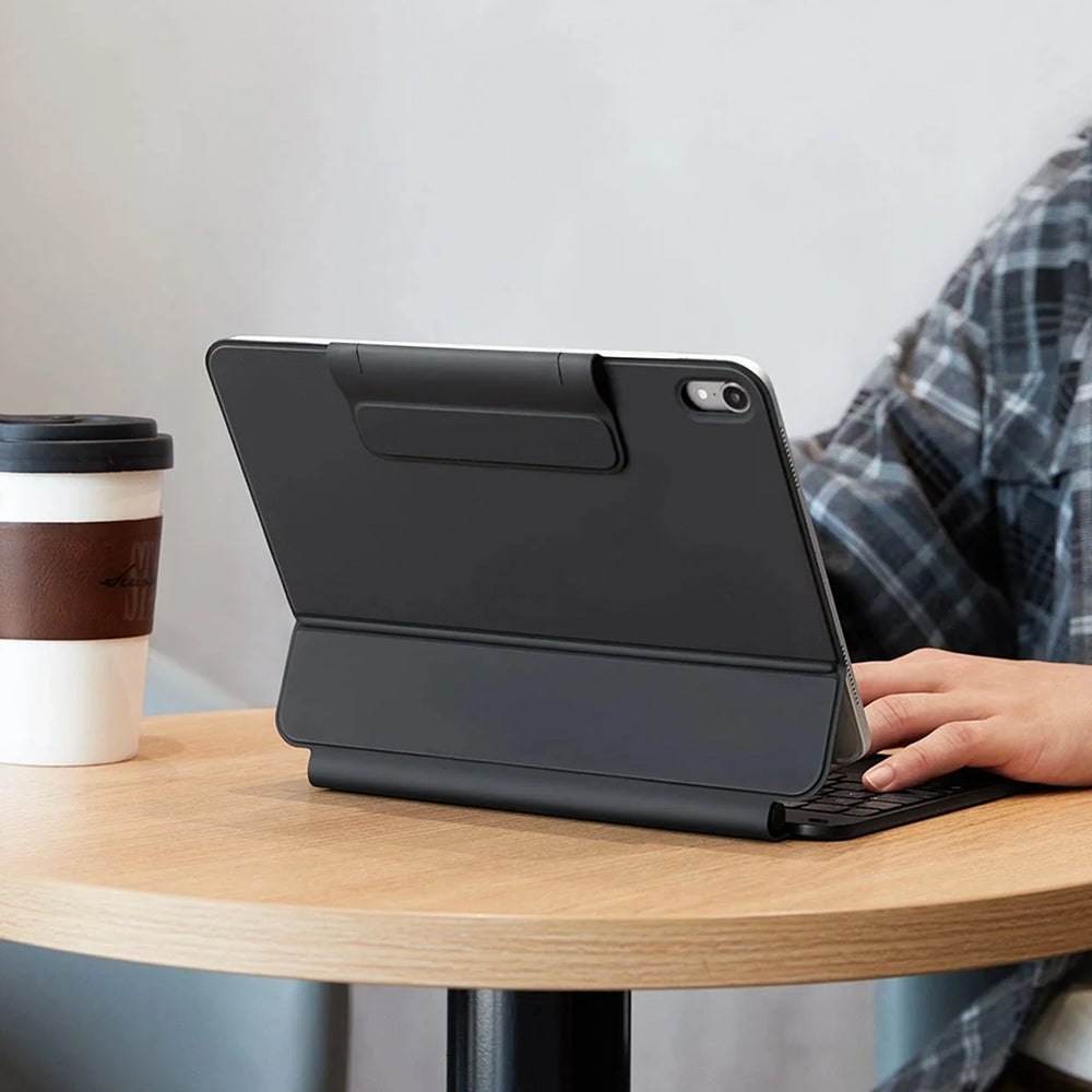 Futrola s tipkovnicom za Apple iPad (2025) / (2022), ESR, Rebound, Siva