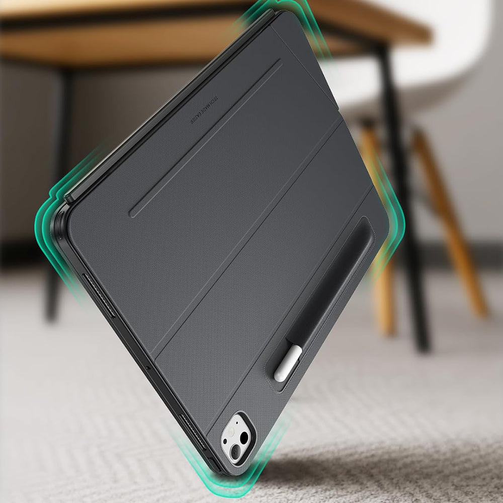 Futrola s tipkovnicom za Apple iPad Air 13 (2025) / Air 13 (2024), ESR, Shift, Siva