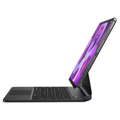 Futrola s tipkovnicom za Apple iPad Air (2022) / Air (2020) / Pro 11 (2018), Baseus, Brilliance with Digital Display, Siva