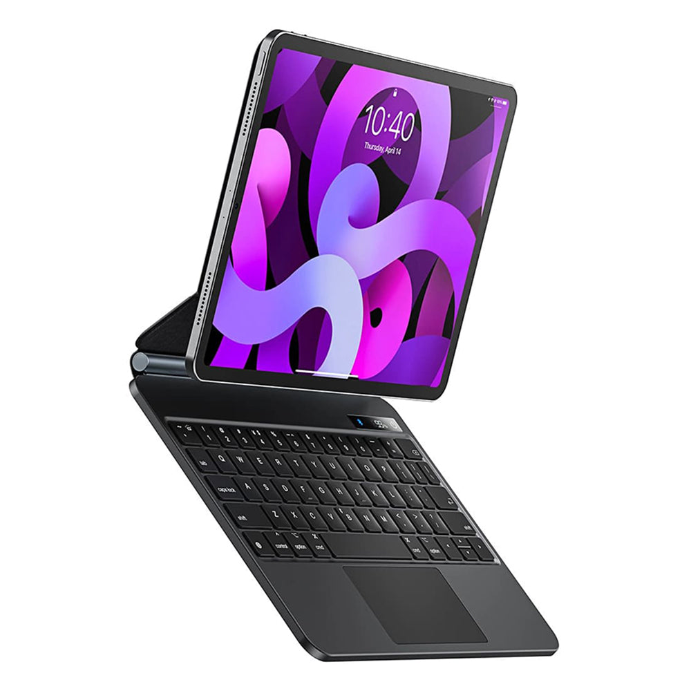 Futrola s tipkovnicom za Apple iPad Pro 12.9 (2022) / Pro 12.9 (2021) / Pro 12.9 (2020) / Pro 12.9 (2018), Baseus, Brilliance, Siva