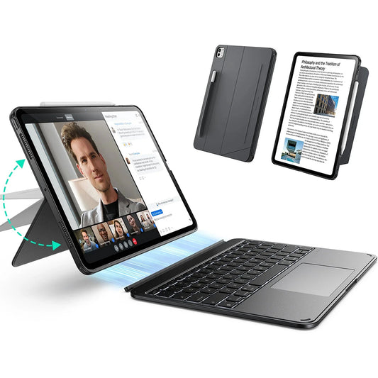 Futrola s Tipkovnicom za Apple iPad Pro 13 (2024), ESR, Shift, Siva