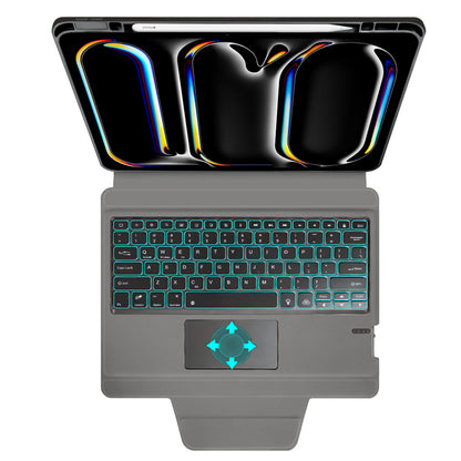 Futrola s tipkovnicom za Apple iPad Pro 13 (2024), Techsuit, KeyTab Pro, Crna