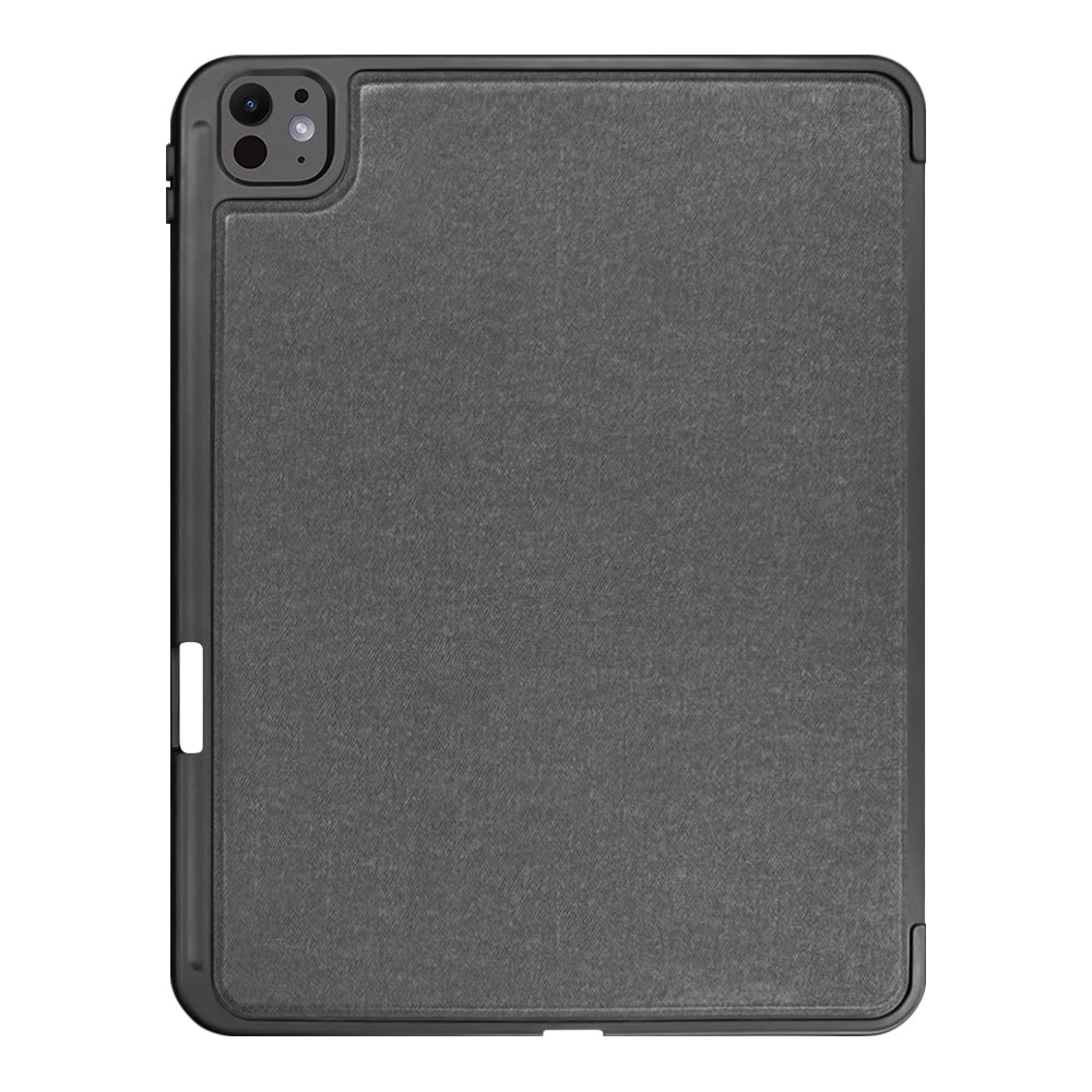 Futrola s tipkovnicom za Apple iPad Pro 13 (2024), Techsuit, KeyTab Pro, Crna