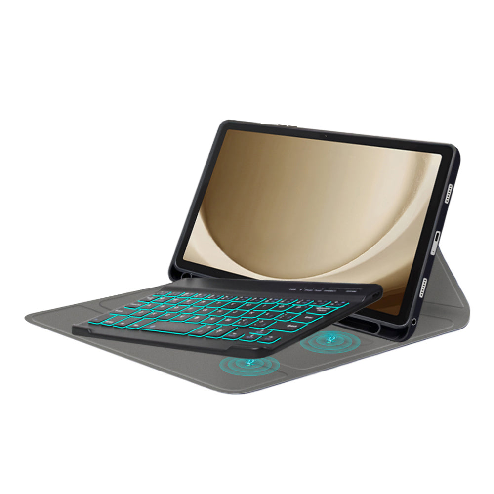 Futrola s tipkovnicom za Samsung Galaxy Tab A9+, Techsuit, CozyTab, Crna