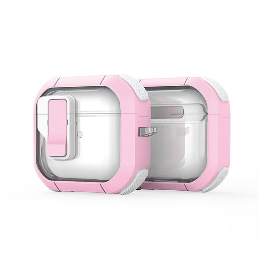 Futrola DUX DUCIS PECN za Apple AirPods 4, Ružičasta Bijela