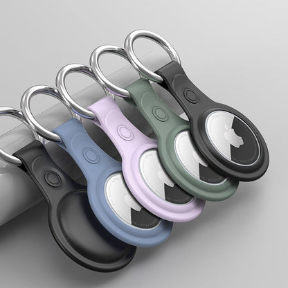 DUX DUCIS Secure futrola za Apple AirTag, Set 4 komada, Crna / Plava / Roza / Zelena