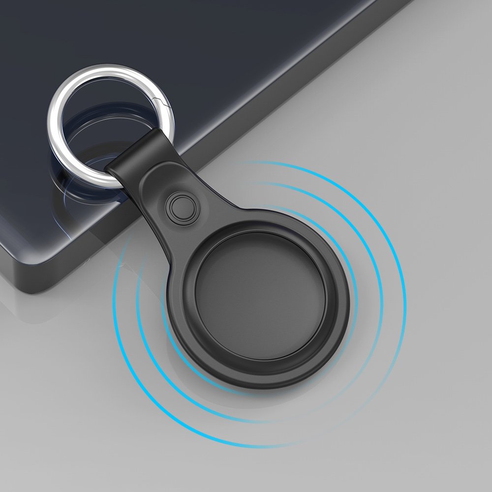 DUX DUCIS Secure futrola za Apple AirTag, Set 4 komada, Crna / Plava / Roza / Zelena