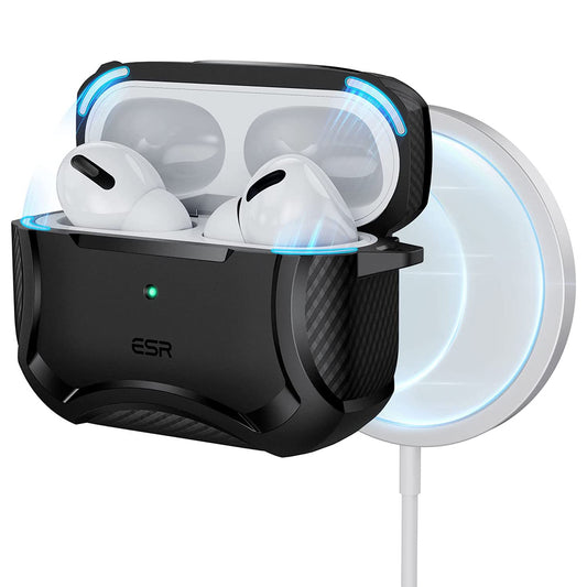Futrola ESR Cyber Armor Tough za Apple AirPods Pro seriju, Crna