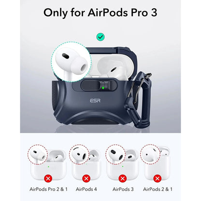 Futrola ESR Cyber FlickLock za Apple AirPods Pro 3, Plava