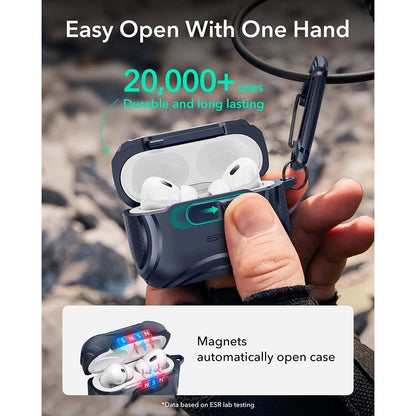 Futrola ESR Cyber FlickLock za Apple AirPods Pro 3, Plava