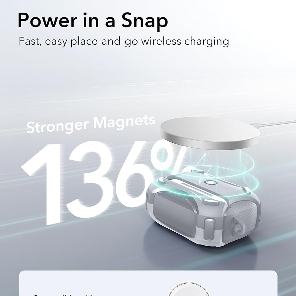 ESR Cyber futrola za Apple AirPods Pro Series, Siva