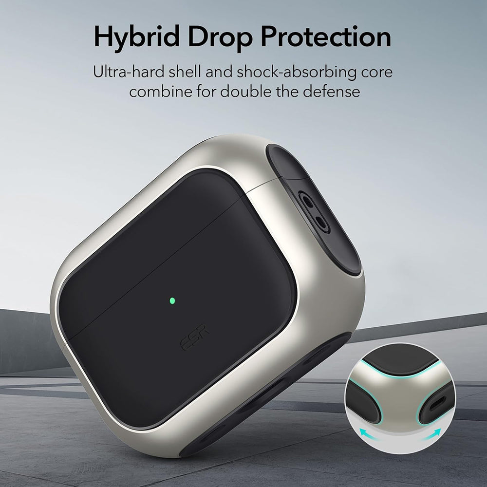 Futrola ESR Orbit Hybrid za Apple AirPods 4, Bijela