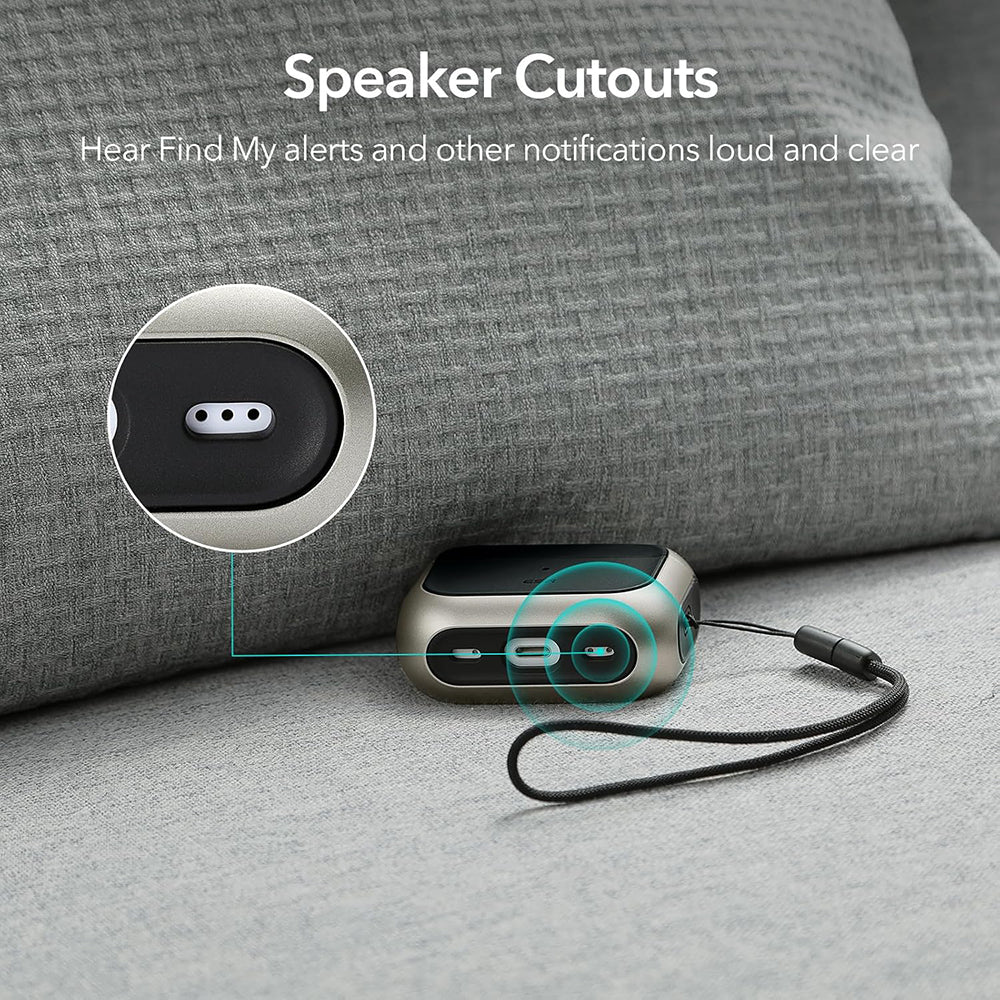 Futrola ESR Orbit Hybrid za Apple AirPods 4, Bijela