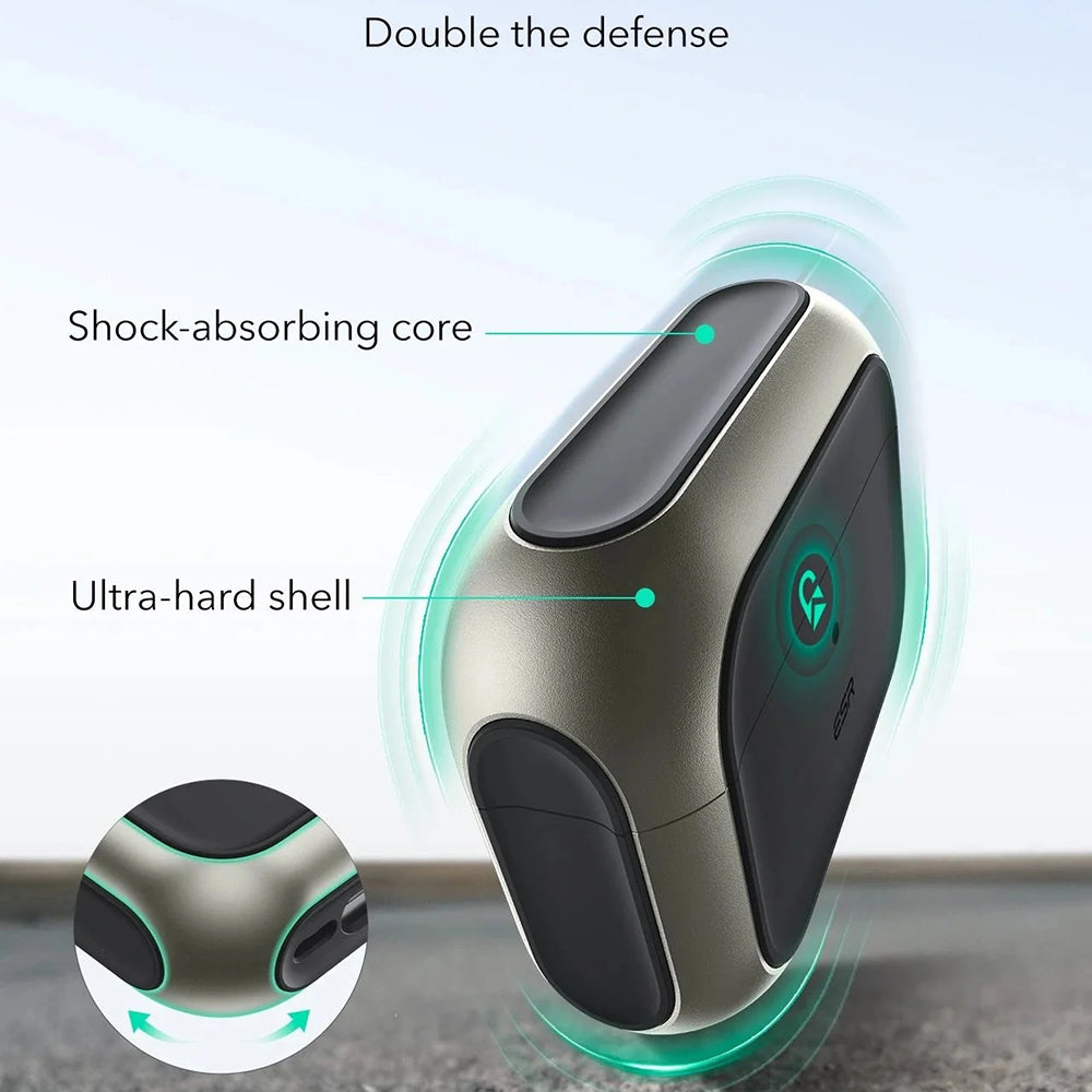 Futrola ESR Orbit Hybrid za Apple AirPods Pro 3, Siva