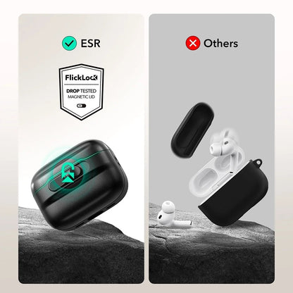 Futrola ESR Pulse Magnetic FlickLock za Apple AirPods Pro 3, Tamnoplava