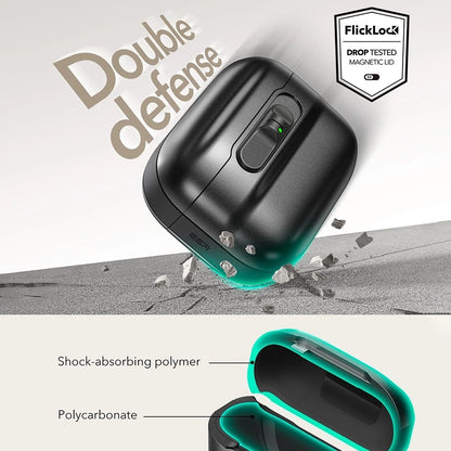 Futrola ESR Pulse Magnetic FlickLock za Apple AirPods Pro 3, Siva